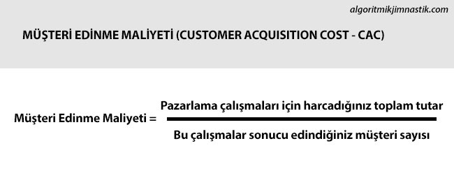 Müşteri Edinme Maliyeti
